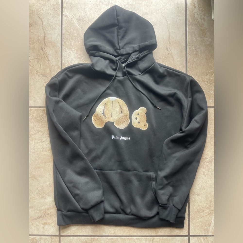 Headless teddy bear  Hoodie size Lg